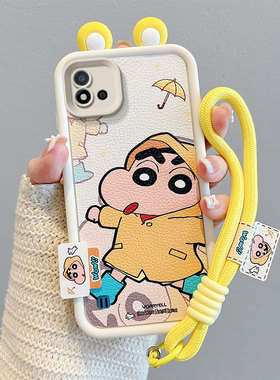 适用realme真我C20手机壳时尚潮女款C20A硅胶少女C112021小羊皮保护套ins动漫图案立体趣味外壳