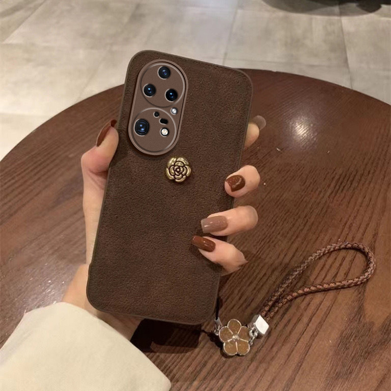 适用华为P50Pro手机壳潮女简约ABR-AL00个性搞怪少女huawei p50保护套ins风可爱JAD-AL50日韩复古小花p5opro