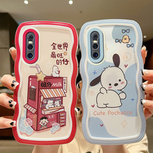 适用于VIVO X27手机壳海绵宝宝vivex波浪纹vibox27可爱少女x27vivo保护套ⅴivox27纯色v1829a动漫1829A创意新