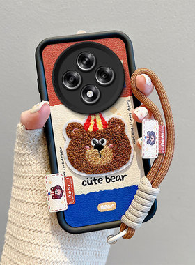 适用OPPOF27手机壳刺绣皮纹opopF27情侣卡通可爱女oppi f27保护套新款ooppf27个性日韩0ppof27时尚学生欧珀