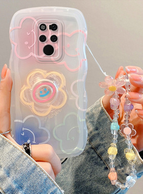 适用华为Mate20pro手机壳新潮少女心meye20日韩可爱女生maet20保护套ins风高级感mete20pro硅胶支架手链mare