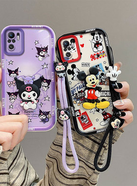 库洛米适用小米POCOM5S手机壳3d公仔米奇男女叮当卡通趣味可爱壳