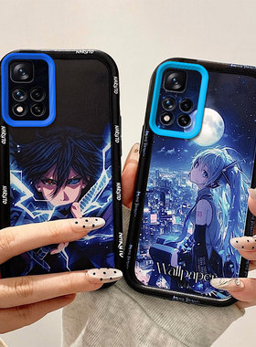 二次元适用红米10手机壳索隆路飞10Prime新款动漫创意全包边防摔硅胶磨砂壳