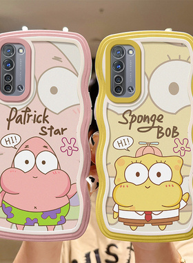 适用OPPO Reno3pro手机壳新款0pporeno3可爱少女PCRM00日韩卡通软壳opopreno3元气版软硅胶保护套pdcm00波浪