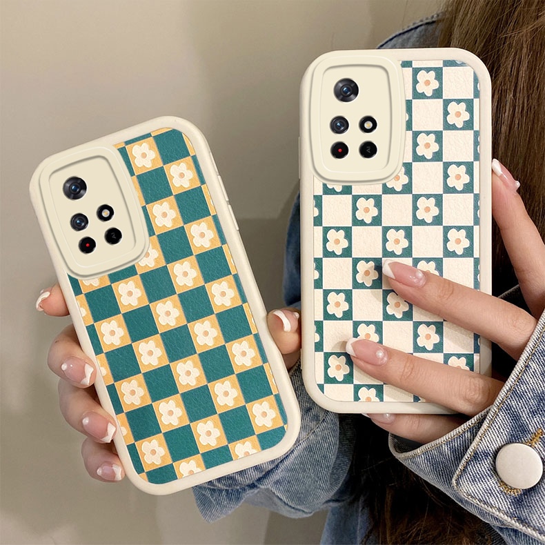 适用于红米note115g手机壳hmnote11防摔21091116AC白框nate11个性note11保护套minote11全包redmint11日韩潮