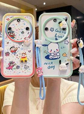 适用于荣耀X9A手机壳可爱女honor x50保护套ins搞怪卡通。容耀x40蜡笔小新x9b日韩高颜值X9A个性时尚学生x5o