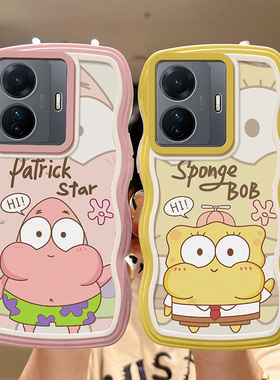 适用VIVO S15E手机壳卡通日韩v2190a全包防摔vivis15e软硅胶潮男女vlvos15e时尚波浪纹viovs15e网红viv0s15e