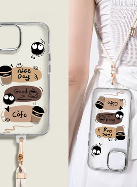 咖啡煤球适用Tecno Pop7手机壳日韩透明壳pop7pro卡通可爱少女硅胶时尚男女保护套高级感新款保护套
