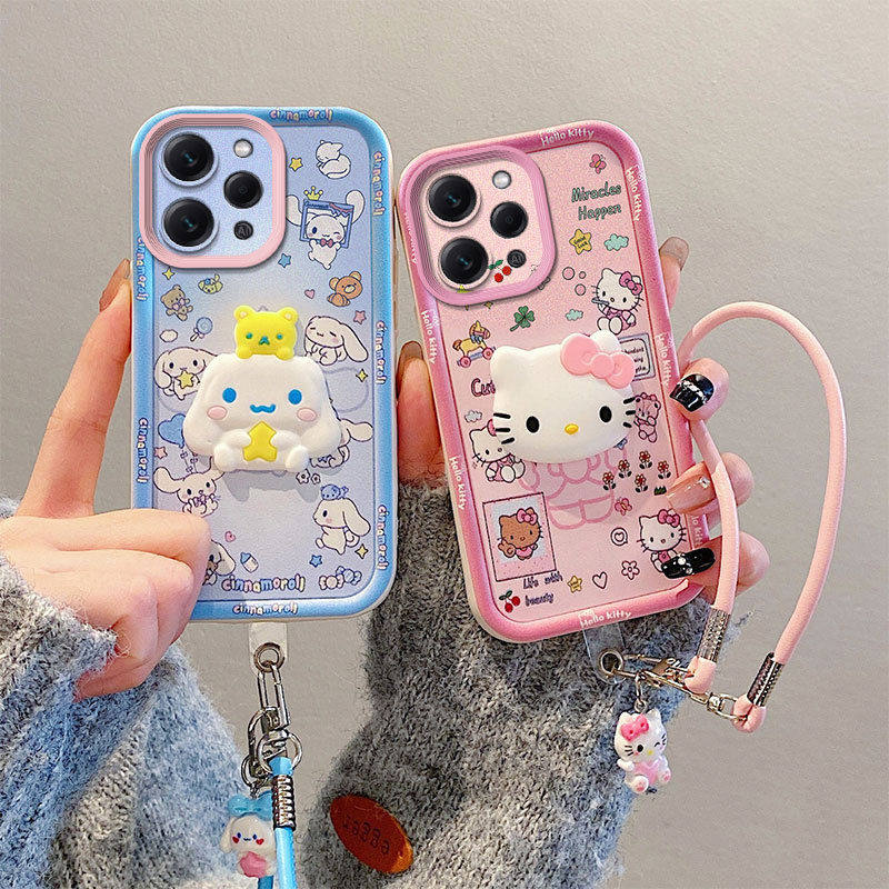 库洛米适用realme真我15pro手机壳RMX5100卡通真我l5pro可爱RMX5l00少女潮流保护套浮雕学生创意磨砂潮防摔