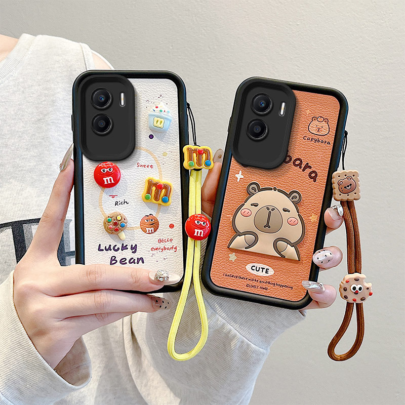 卡通可爱煤球立体带手绳