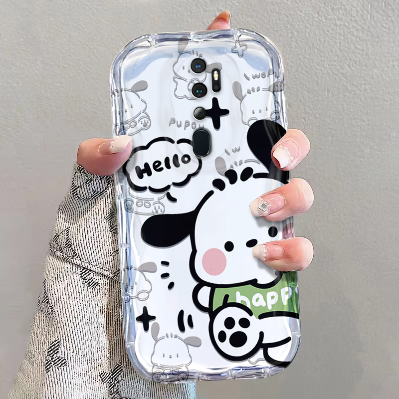 OPPOA11硅胶卡通奶油边软壳