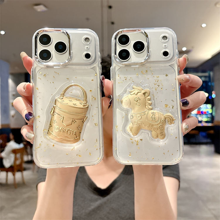 高级轻奢过年发财有钱手机壳