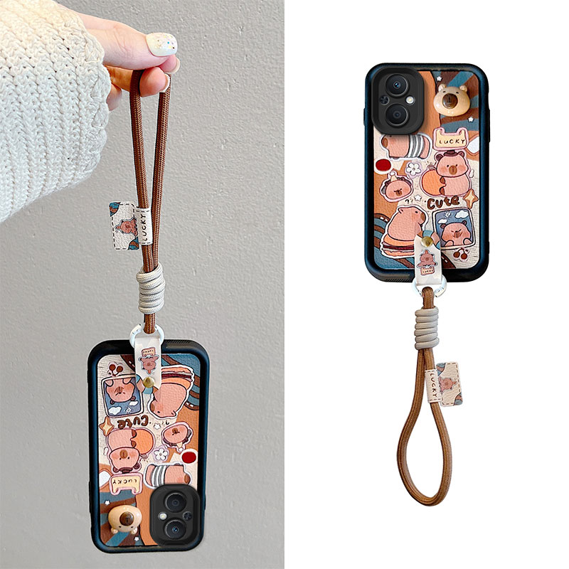 卡通可爱煤球立体带手绳