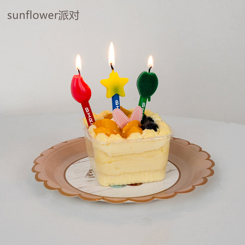 生日蜡烛蛋糕装饰品道具
