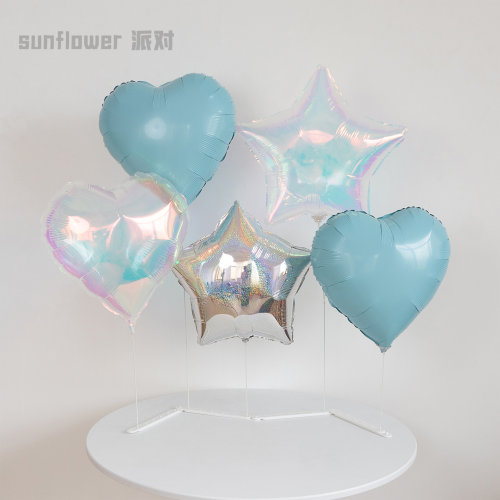 星星爱心横杆桌飘生日道具