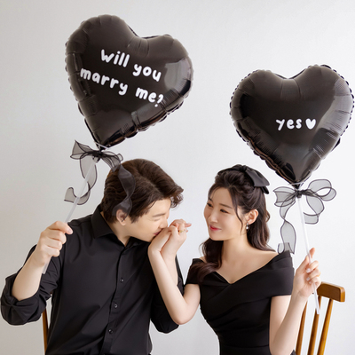 韩国ins你愿意嫁给我吗爱心贴纸