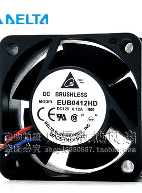 EUB0412HD-R00 台达 12V 0.12A Cisco 2950交换机风扇 40x40x20mm