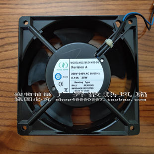 原装 200 240V K03 12CM M115BA2H MOTOR MUTUAL M115BA1风扇H