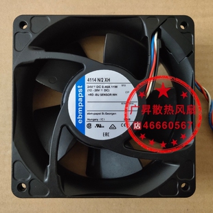 德国ebmpapst NHHR 4114NHH NH3 2XH 散热风扇 12MR 4114N