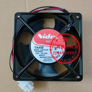 NIDEC 全新日本 TA450 A30135-89 930467 12038 AC230V交流风扇