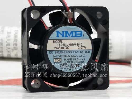 原装正品 NMB 4015 DC24V 0.07A 1606KL-05W-B40 变频器 散热风扇