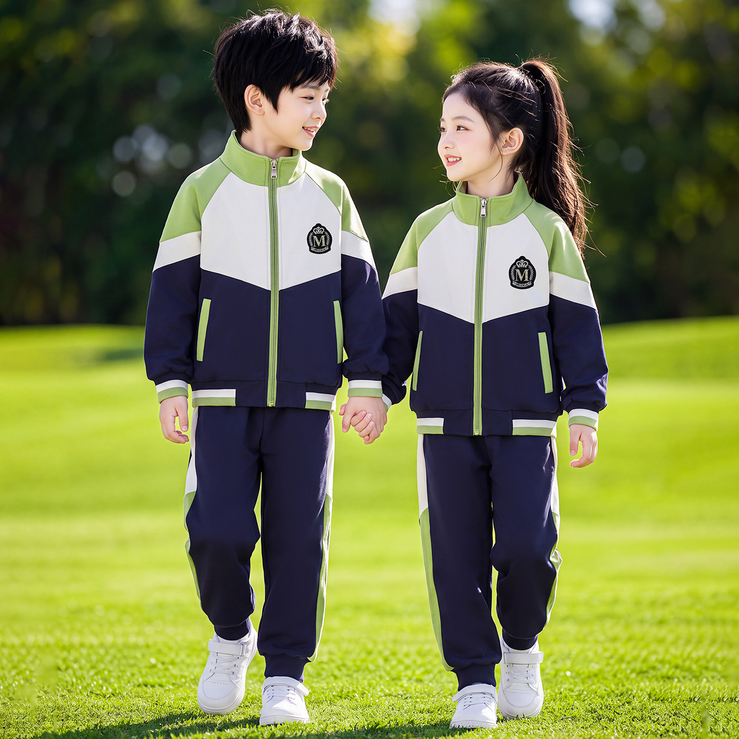 春秋季儿童校服幼儿园园服小学生运动会套装二年级班服棒球服服装