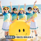 速干圆领运动会班服 彩虹短袖 幼儿园园服毕业照小学生校服夏季 套装