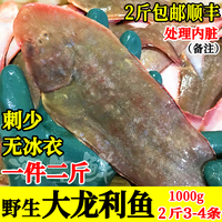 2斤約3條細鱗海捕大龍利魚踏板魚