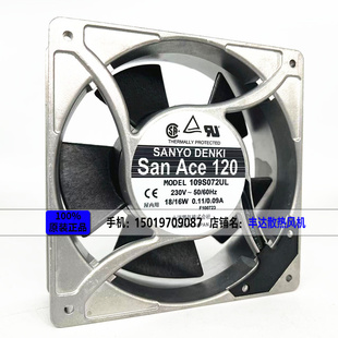 109S008 109S072UL 478 078 230V散热风扇 025 SanAce120