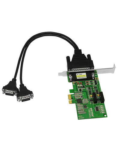 宇泰UT-792I PCI-E转RS485/422 2口 串口卡 高速传输 带光电隔离