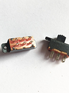 SS22F32 SS-22F32G6 (2P3T) 双排六脚 两档拨动开关 带安装孔无牙