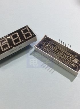 4位 数码管 0.56英寸 共阴 5641AH 红色 四位一体