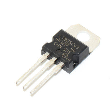 L7805CV 三端稳压器5V TO-220  L7805 三极管 直插 1个