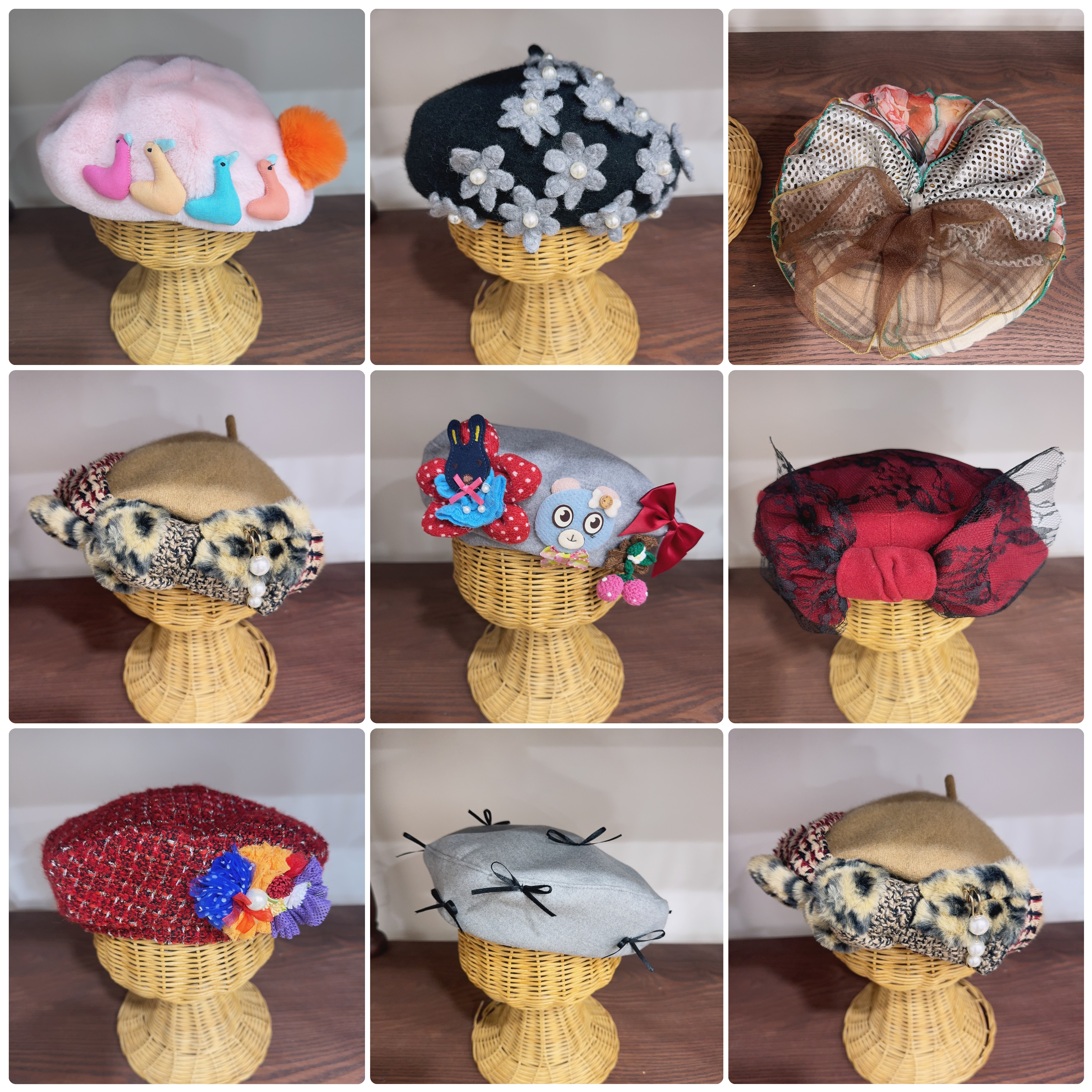 孤品可爱帽子日本日系原宿小众