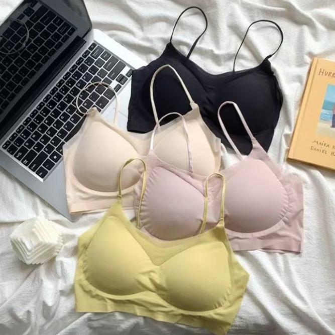 冰丝大胸显小胸聚拢运动背心胸罩