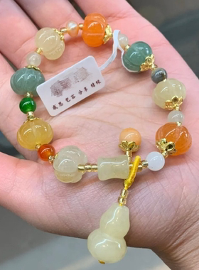代请!杭州西湖区发货十八籽多宝菩提子手串静心上岸手链18子念珠