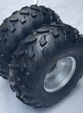 四轮卡丁车沙滩车摩托18x9.50-8 19x7.00-8寸越野轮胎轮毂