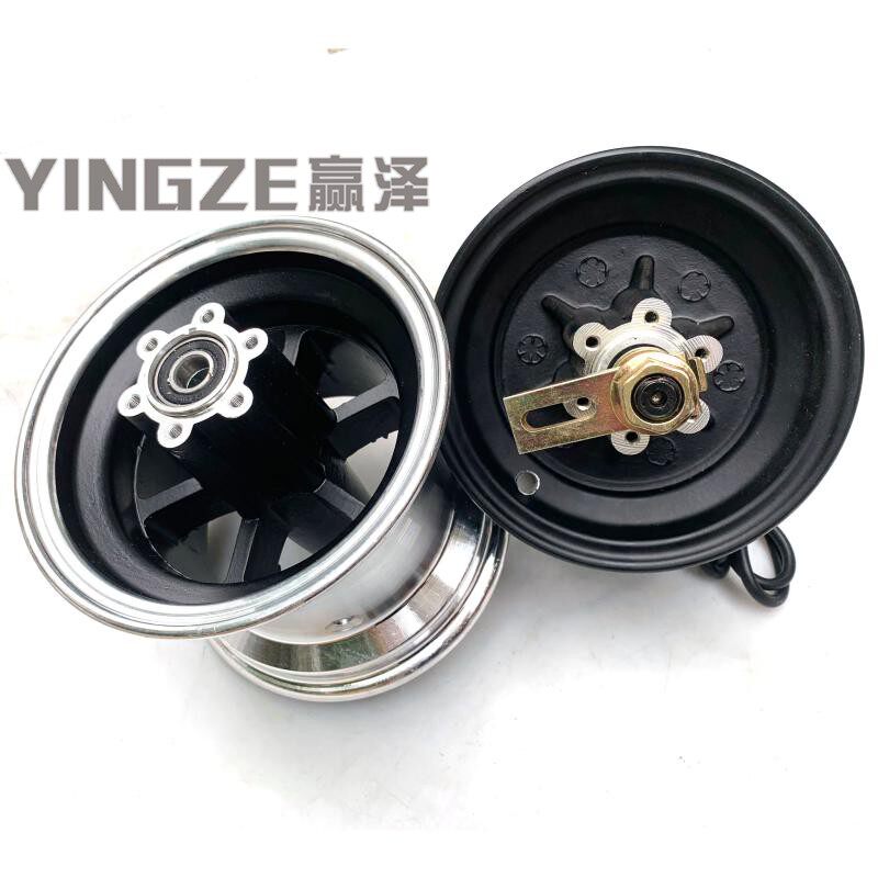 改装电动哈雷滑板车48V/60V800W无刷电机轮毂13寸铝轮毂电机轮毂