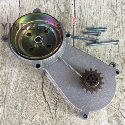 49CC4冲小跑摩托车配件 小阿波罗越野车发动机传动齿轮变速箱链轮