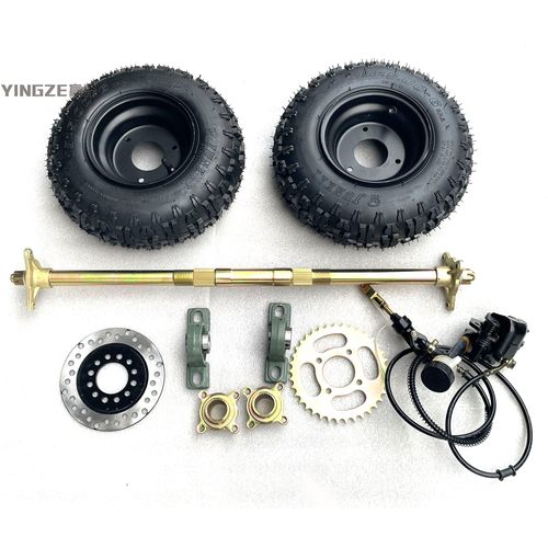 沙滩车卡丁车后轴后桥轮胎刹车