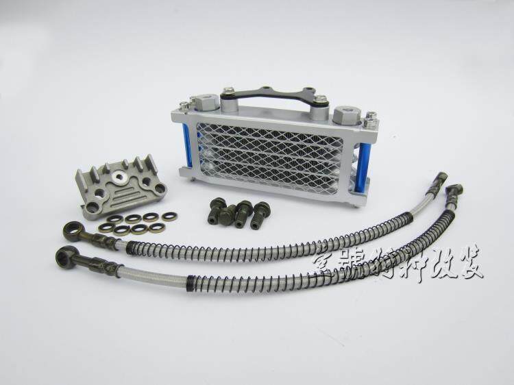 125-140CC monkey小猴子沙滩车越野车摩托车改装配件油冷器散热器
