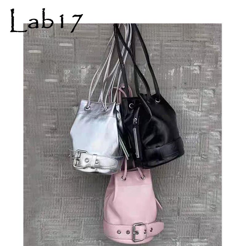 韩国正品现货双肩揹包迷你腰带水桶包女