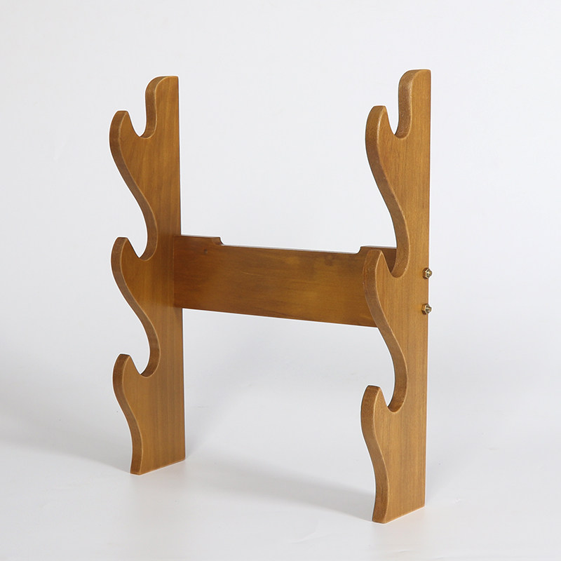 新款挂墙剑架实木双层刀剑镇宅宝剑木架