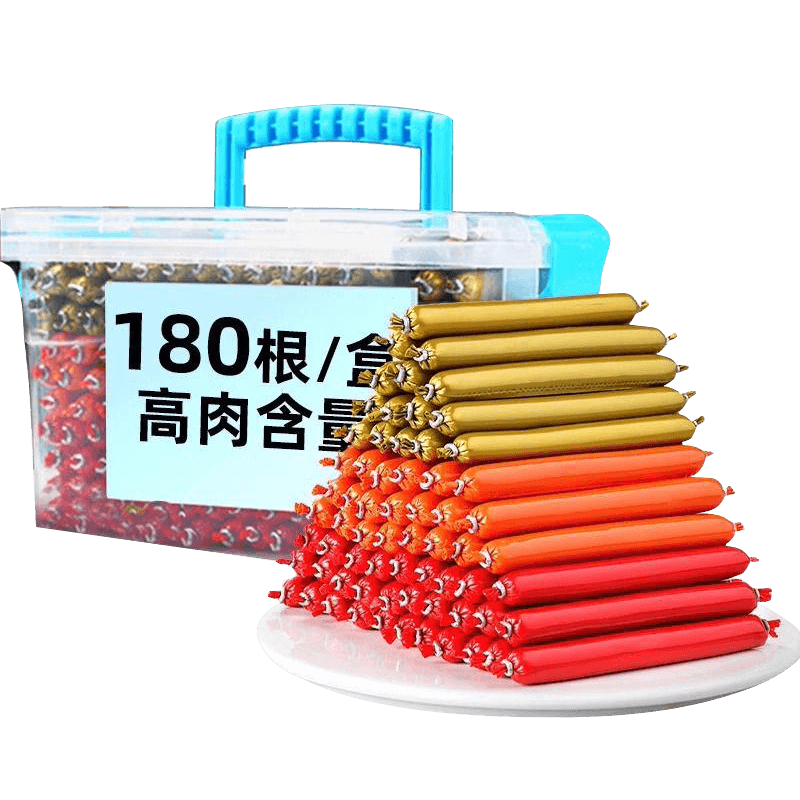 低盐【高肉含量】宠物专用火腿肠