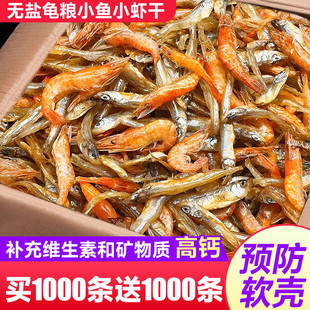 小烏龜飼料淡水無鹽小魚小蝦干龜糧零食通用巴西草龜甲魚缺鈣專用
