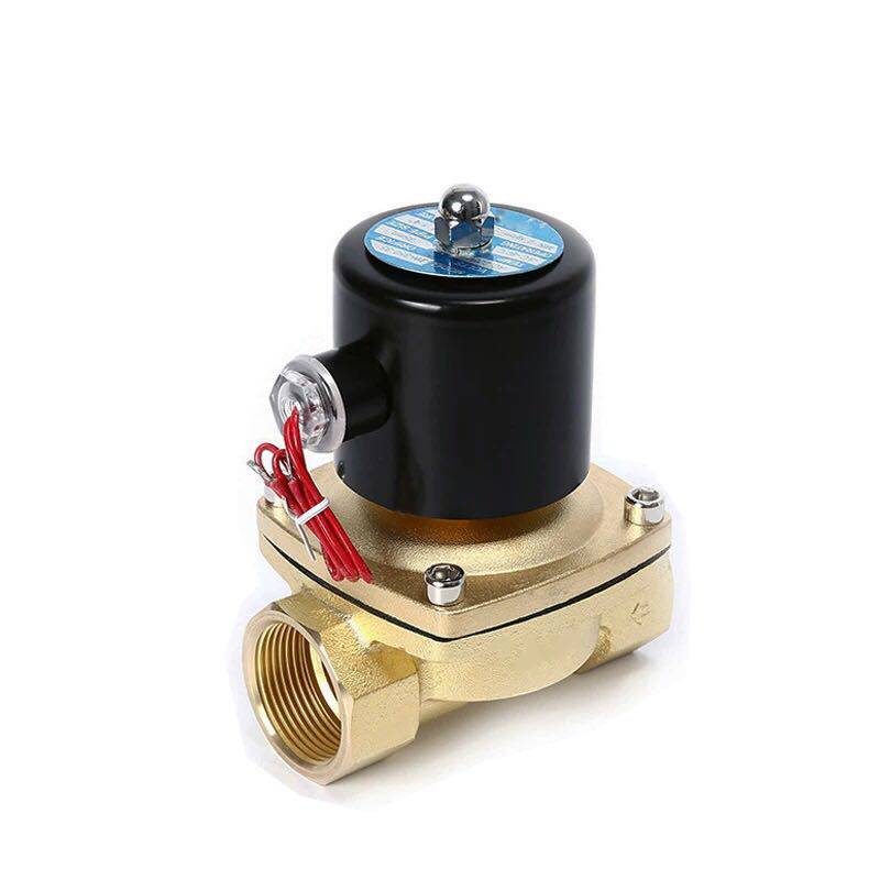 全铜常闭2W电磁阀水阀气阀3分4分6分1寸AC220V DC24V DC12V