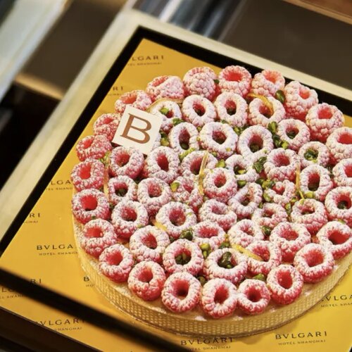 宝格丽酒店La Pasticceria 意式甜品蛋糕生日礼物下午茶派对国庆