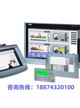 西门子6AV2124-0UC24-0AX0触摸式显示屏精智面板6AV21240UC240AX0