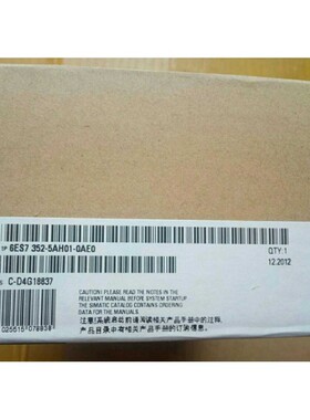 西门子FM352-5 6ES7352-5AH01-0AE0中央处理器6ES73525AH110AE0