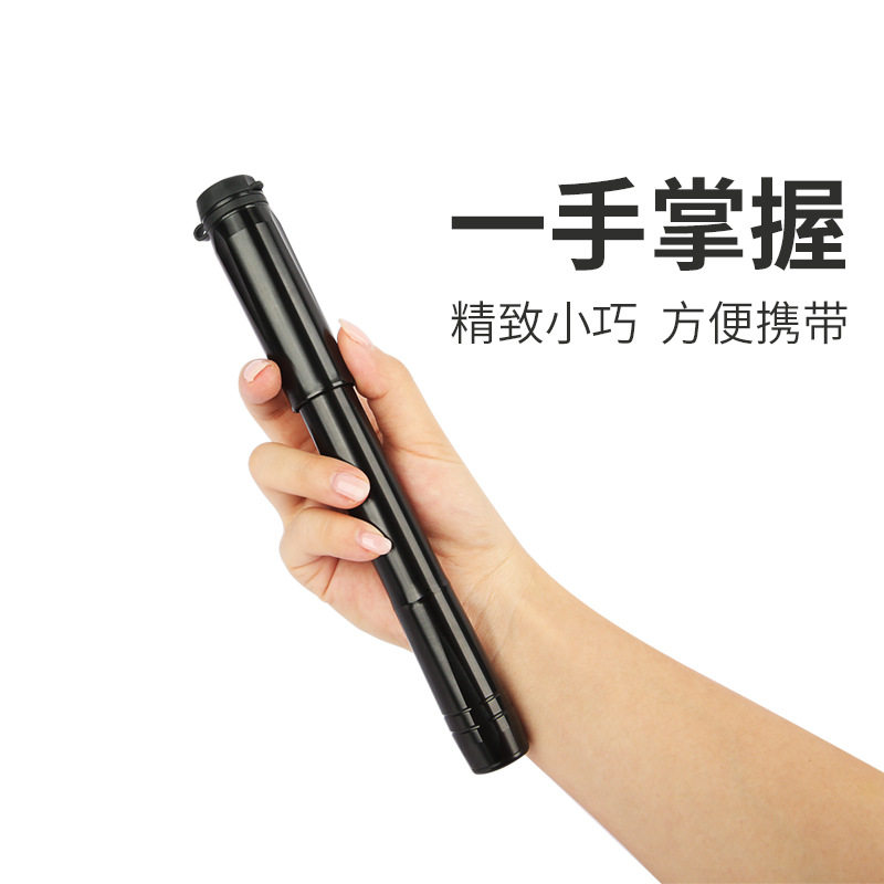 GIYO自行车打气筒迷你便携带表法式美式高压篮球单车袖珍充气筒